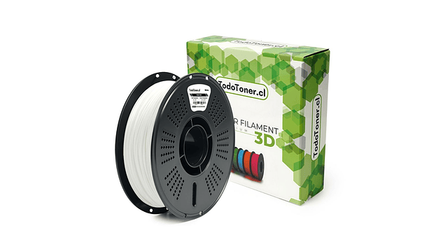 Filamento PEBA 90A Blanco 800g TODOTONER.CL | Filamentos 1