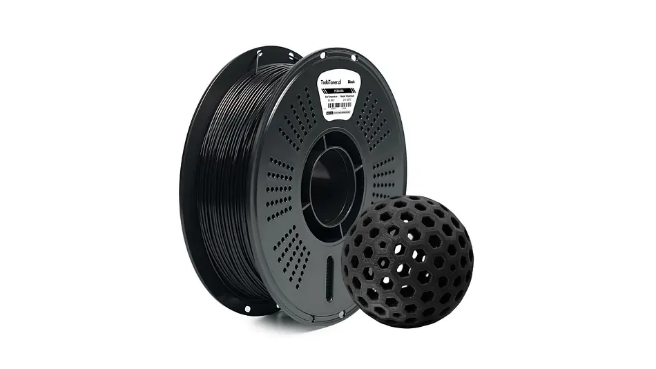 Filamento PEBA 90A Negro 800g TODOTONER.CL | Filamentos 2