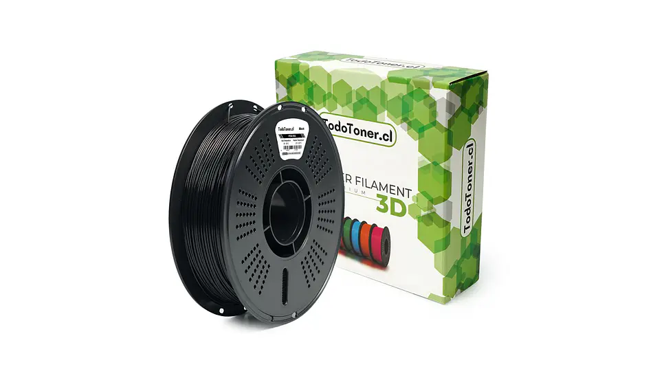 Filamento PEBA 90A Negro 800g TODOTONER.CL | Filamentos 1