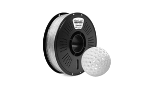 Filamento PEBA 90A Transparente 800g TODOTONER.CL | Filamentos