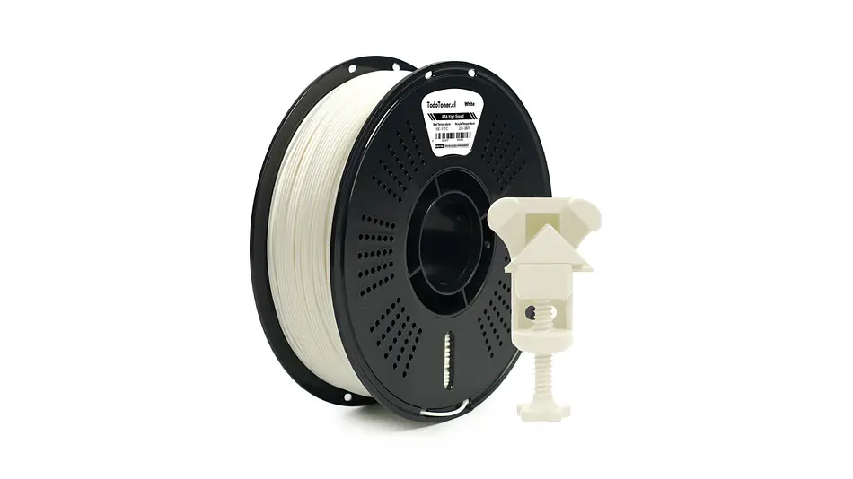 Filamento ASA Alta Velocidad Blanco 1kg TODOTONER.CL | Filamentos 2