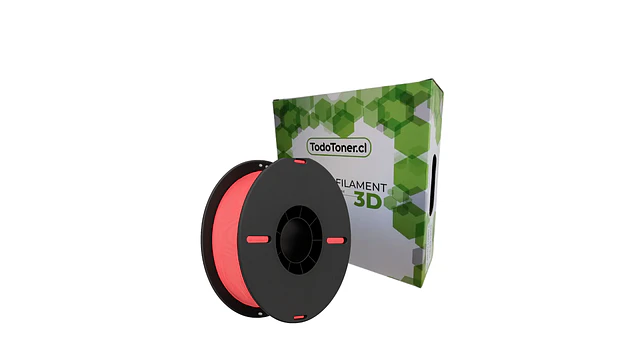 Filamento PLA Rojo Vino 1kg TODOTONER.CL | Filamentos 1