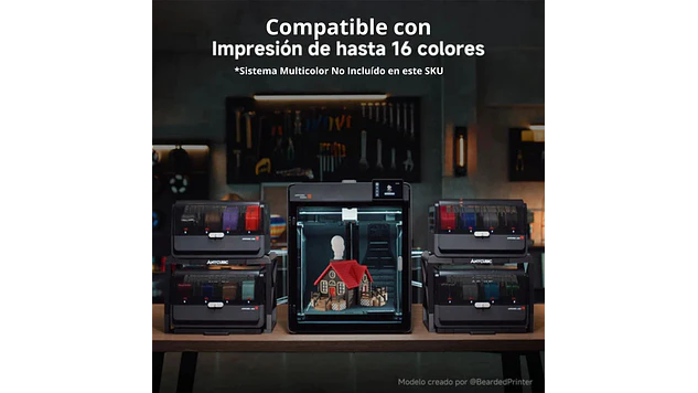 Kobra S1 Max Combo Multicolor Anycubic | Impresora 3D 6