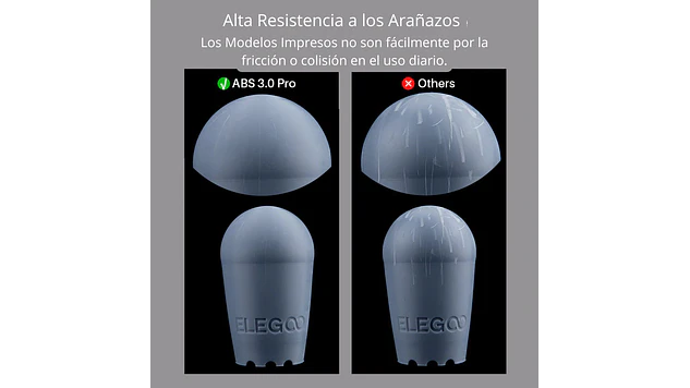 Resina Tipo ABS Like 3.0+ Transparente 1KG Elegoo | Resinas 5