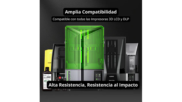 Resina Tipo ABS Like 3.0+ Piel Clara 1KG Elegoo | Resinas 6