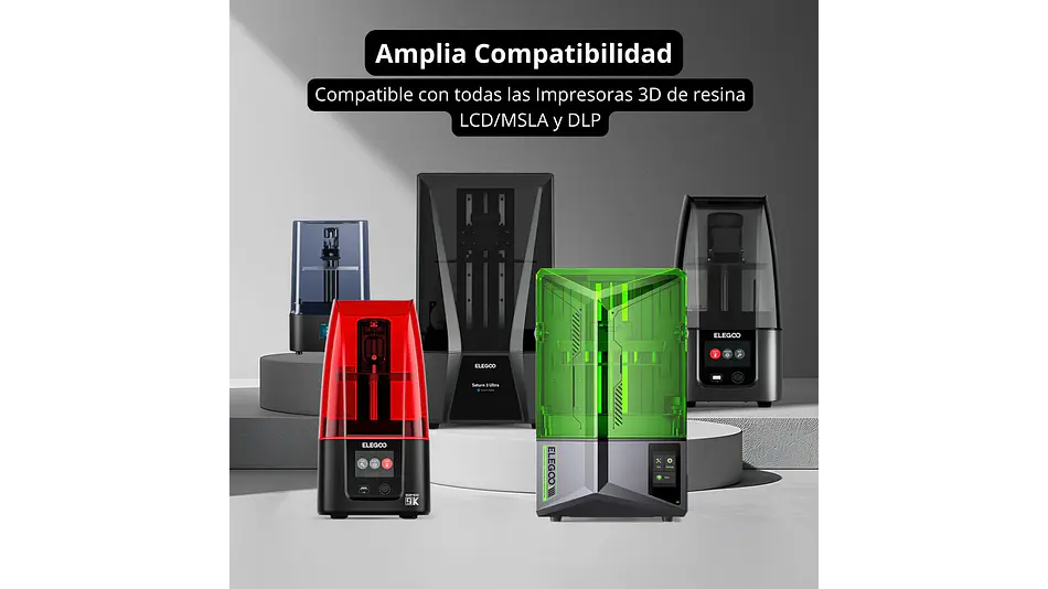 Resina Lavable al Agua Piel Clara 1KG Elegoo | Resinas 2