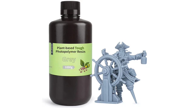 Resina Ecológica Base Plantas Gris 1KG Elegoo | Resinas 1