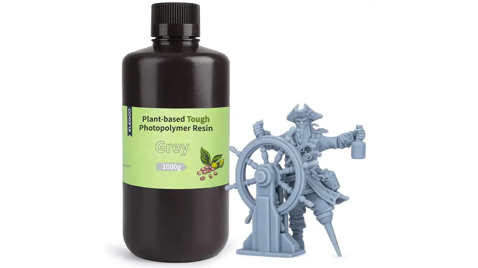 Resina Ecológica Base Plantas Gris 1KG Elegoo | Resinas 1