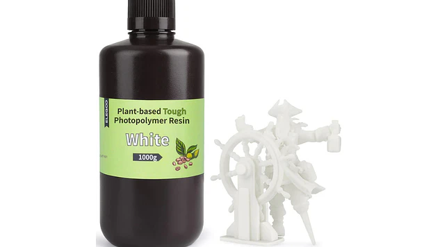 Resina Ecológica Base Plantas Blanca 1KG Elegoo | Resinas 1