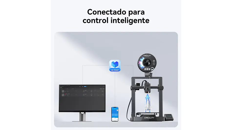Ender-3 2025 V3 KE Creality 500mm/s | Tamaño Imp 220x220x240mm  | Impresora 3D |  15