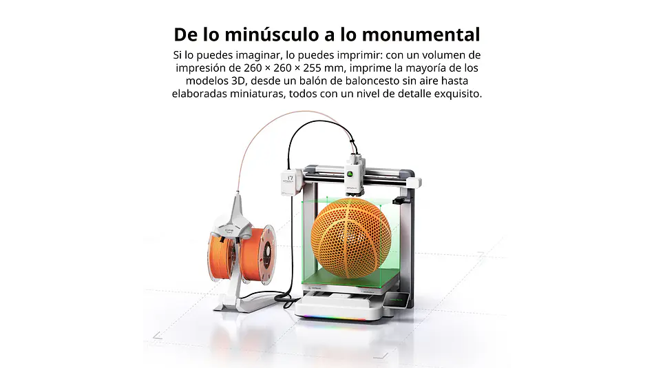 Sparkx I7 Combo Creality | Tamaño Imp 260x260x255mm | Impresora 3D 15