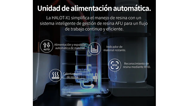 Halot X1 Combo Creality | 16K 170 mm/h | Impresora 3D Resina 5