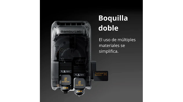 X2D COMBO MULTICOLOR BAMBU LAB | IMPRESORA 3D 8