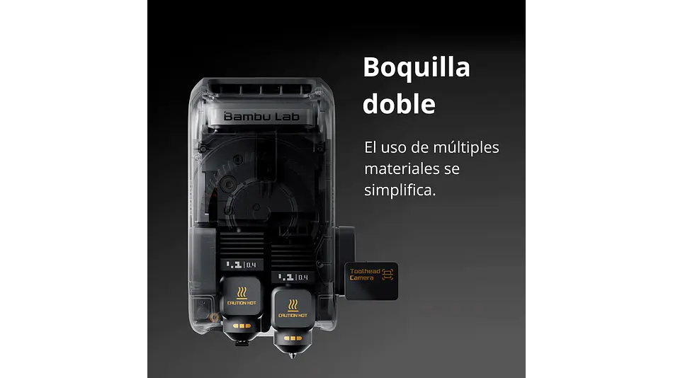 X2D COMBO MULTICOLOR BAMBU LAB | IMPRESORA 3D 8