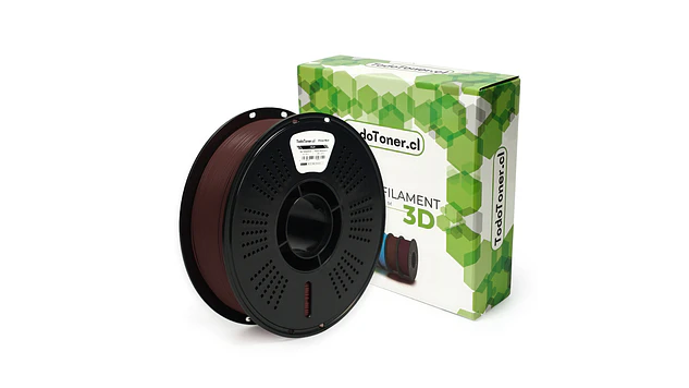 Filamento PLA+ Rojo Cherry 1kg TODOTONER.CL | Filamentos 1