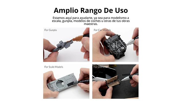 Marcador Acrílico Metálico - Pack x 2 | Marca GaahIeri 5