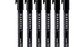 Marcador Acrílico Metálico Hierro Oscuro - Pack x 6 | Marca GaahIeri - Miniatura 1