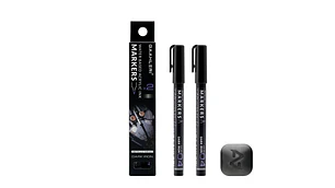 Marcador Acrílico Hierro Oscuro - Pack x 2 | Marca GaahIeri