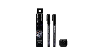 Marcador Acrílico Metálico Zirconio Negro - Pack x 2 PEN45053