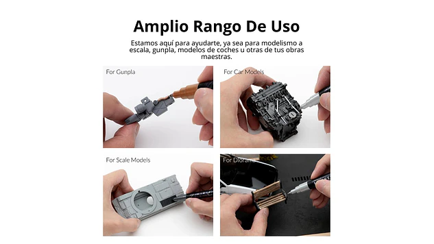 Marcador Acrílico Metálico Zirconio Negro - Pack x 2 PEN45053 5