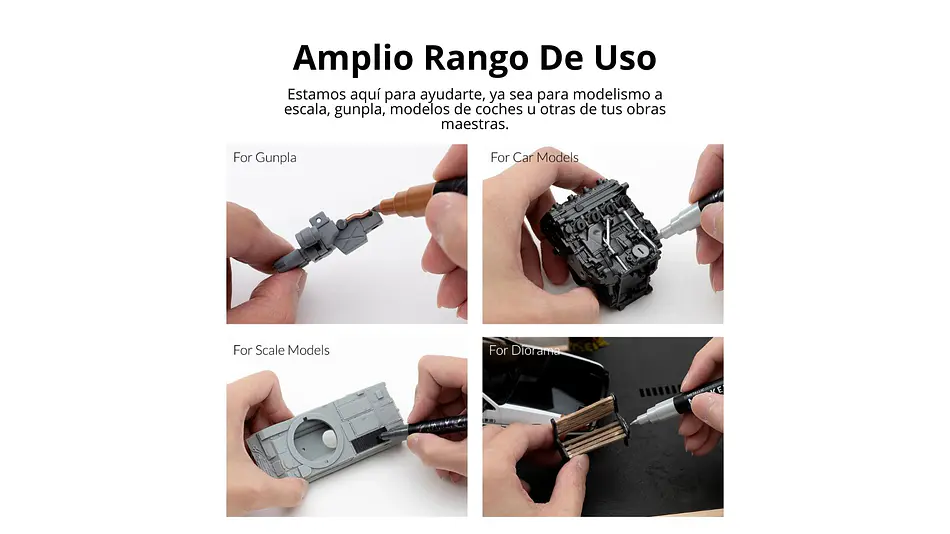 Marcador Acrílico Metálico Zirconio Negro - Pack x 2 PEN45053 5