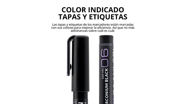 Marcador Acrílico Metálico Cobre Rojo - Pack x 2 | Marca GaahIeri 4