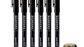 Marcador Acrílico Metálico Oro Oscuro - Pack x 6 | Marca GaahIeri - Miniatura 1
