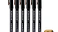 Marcador Acrílico Metálico Oro Quemado - Pack x 6 | Marca GaahIeri - Miniatura 1