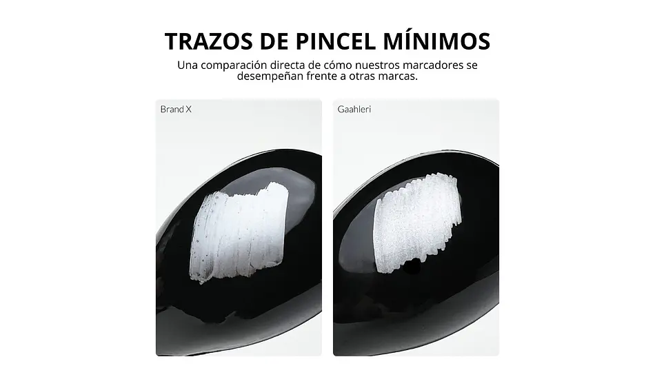 Marcador Acrílico Metálico Oro Quemado - Pack x 2 | Marca GaahIeri 6