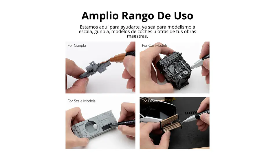 Marcador Acrílico Metálico Oro Brillante - Pack x 2 | Marca GaahIeri 5