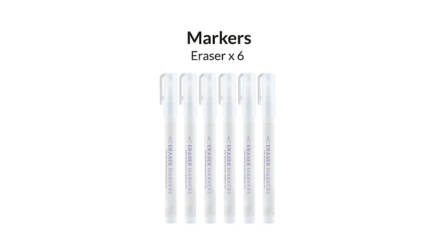 Marcador Acrílico Serie Metálica - Pack x 6 | Marca GaahIeri 2
