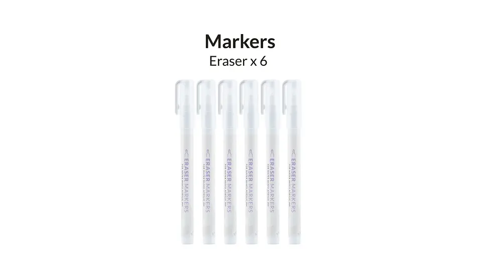 Marcador Acrílico Serie Metálica - Pack x 6 | Marca GaahIeri 2