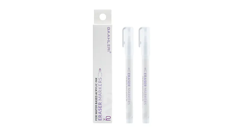 Borrador Pintura Acrílica Serie Metálica - Pack x 2 | Marca GaahIeri 1