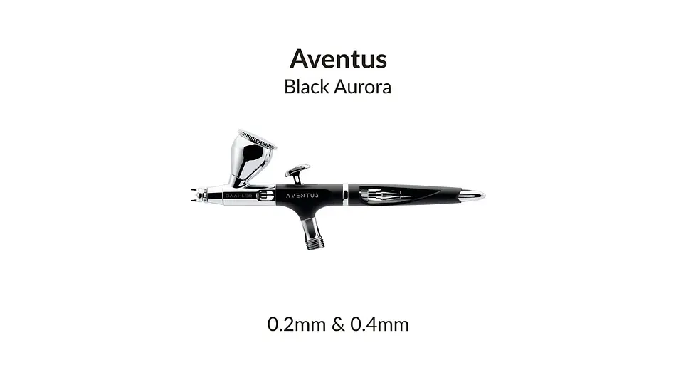 Aventus Negro Aurora | Marca GaahIeri | Aerógrafo 2