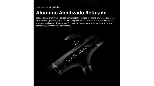 Aventus Negro Aurora | Marca GaahIeri | Aerógrafo 5