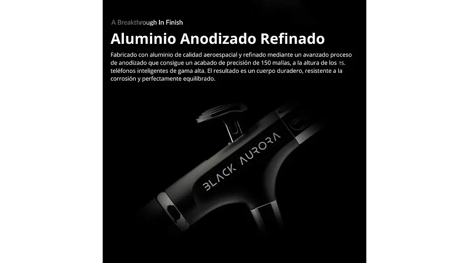 Aventus Negro Aurora | Marca GaahIeri | Aerógrafo 5