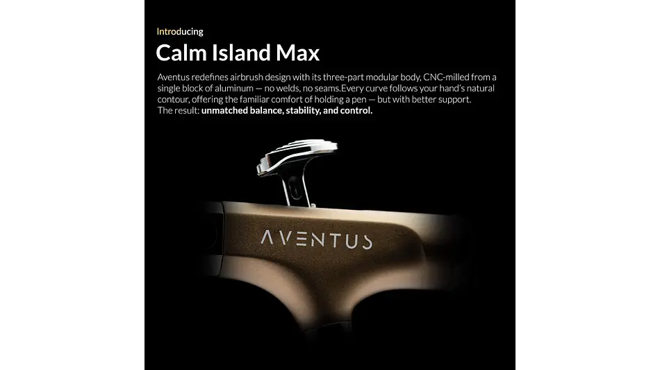 AVENTUS TITAN MIST | Marca GaahIeri | Aerógrafo 3