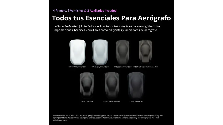 Pintura Acrílica Kaleido Set 48 Colores Pomaster Series | Aerógrafos 4