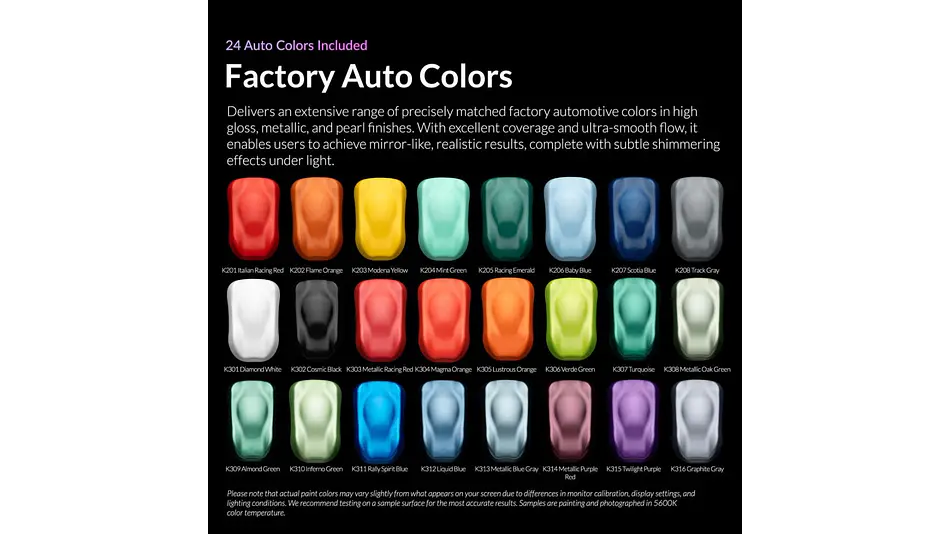 Pintura Acrílica Kaleido Set 48 Colores Pomaster Series | Aerógrafos 7