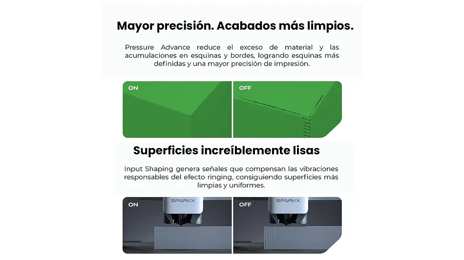 Sparkx I7 (Sin CFS) Creality | Tamaño Imp 260x260x255mm | Impresora 3D 4