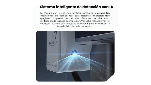Sparkx I7 (Sin CFS) Creality PREVENTA APROX 12 JULIO | Tamaño Imp 260x260x255mm | Impresora 3D 8
