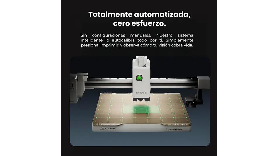 Sparkx I7 con CFS Mini Creality | Tamaño Imp 260x260x255mm | Impresora 3D 7
