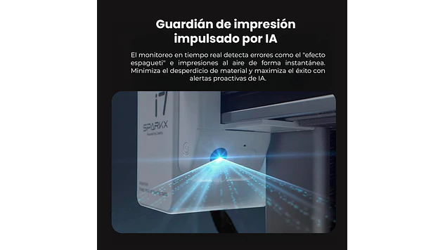 Sparkx I7 con CFS Mini Creality PREV APROX 12 JULIO | Tamaño Imp 260x260x255mm | Impresora 3D 8
