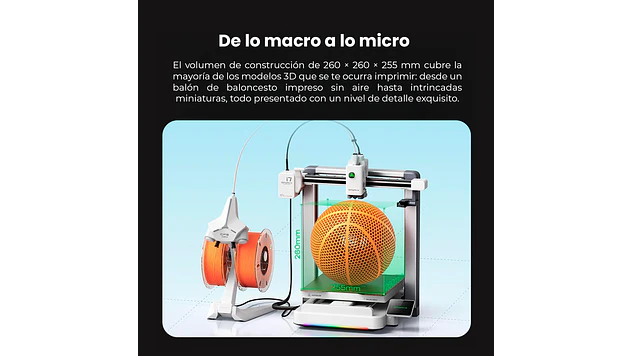 Sparkx I7 con CFS Mini Creality PREV APROX 12 JULIO | Tamaño Imp 260x260x255mm | Impresora 3D 11