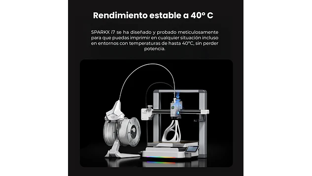 Sparkx I7 con CFS Mini Creality PREV APROX 12 JULIO | Tamaño Imp 260x260x255mm | Impresora 3D 13