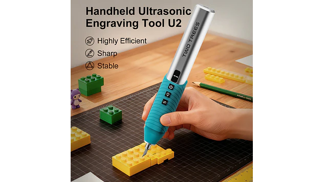 Cortador Ultrasónico Portatil U2 Twotrees | Accesorio 3D 5