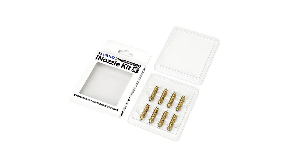 Centauri Carbon y Carbon 2  Kit Hotend 0,4mm x 8 Elegoo | Repuestos 3D 1