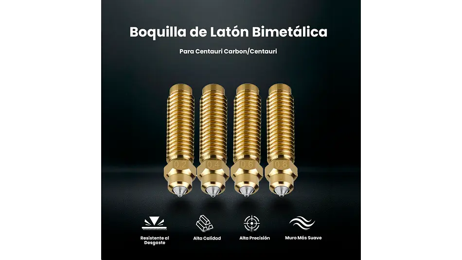 Centauri Carbon y Carbon 2  Kit Boquillas 8 Piezas Elegoo | Repuestos 3D 4