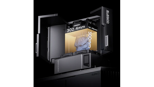 Jupiter 2 Elegoo | Tamaño Imp 302x162x300mm | Impresora 3D Resina 4