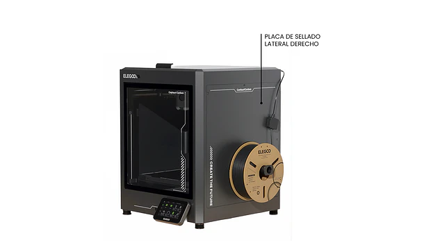 Centauri Carbon Placa de Sellado Lateral Derecha Elegoo | Repuestos 3D 2